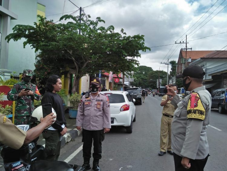 4 Orang Terjaring Operasi Yustisi Karena Tidak Bermasker