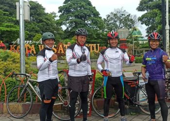 Tingkatkan Keakraban, Dandim 0833 Gelar Gowes Bersama