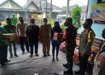 Kapolres malang Kota dan Dandim 0833 Kunjungi Kampung Tangguh
