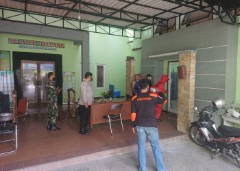 Penyemprotan Disinfektan Gencar Dilaksanakan Di Wilayah Klojen