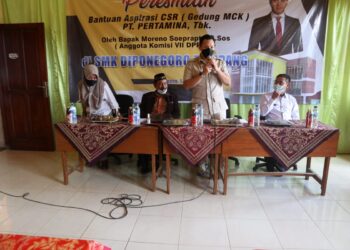 Moreno Soeprapto Dukung SMK Diponegoro Tumpang Menjadi Sekolah Unggul Nasional