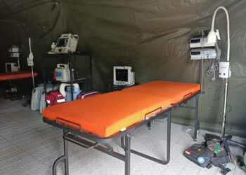 Tenda Rumah Sakit Lapangan Yonkes 2/Divif 2 Kostrad Siap Tangani Pasien Covid – 19