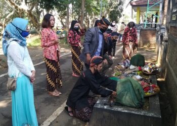 KBP Gelar Sesekaran Topeng Malang Secara Sederhana Saat PPKM Level 4