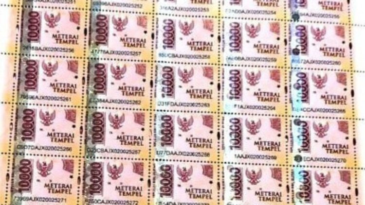 Awal tahun 2022, Empat Jenis Dokumen Ini Telah Dibebaskan Dari Bea Meterai