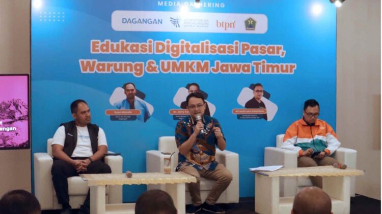 Grebek Pasar Oro Oro Dowo Malang, Sinergi Wakil Menteri Perdagangan Dan Start Up Rural Commerce Dagangan