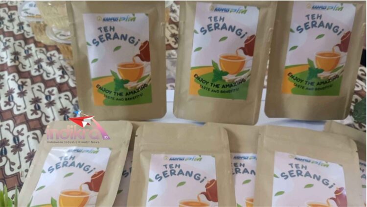 Teh Serangi berbahan dasar Serai dan Kemangi mampu turunkan tekanan darah dan kolesterol (Foto : Redaksi)