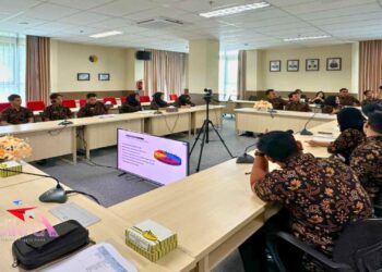 Secara hybrid, Program Studi Manajemen Perhotelan Fakultas Vokasi Universitas Brawijaya gelar Program 3 in 1 dengan narasumber dari berbagai bidang untuk menambah kompetensi mahasiswanya (Foto : Ist)